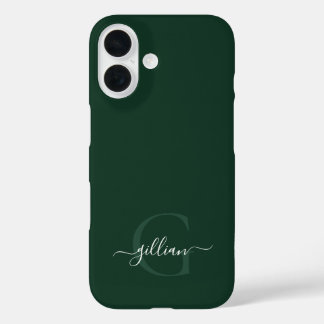 Coque Pour iPhone 16 Personalized Monogram Case-Mate iPhone Case