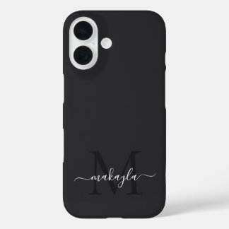 Coque Pour iPhone 16 Personalized Monogram Case-Mate iPhone Case
