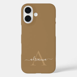 Coque Pour iPhone 16 Personalized Monogram Case-Mate iPhone Case