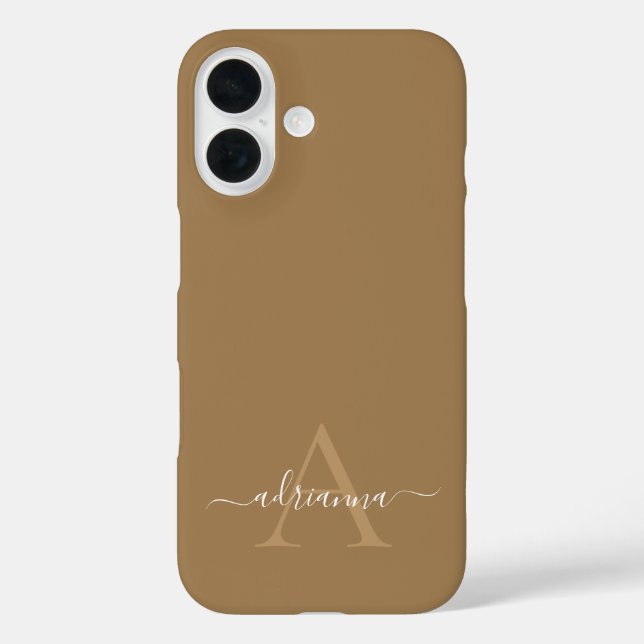 Coques Case-Mate iPhone Personalized Monogram Case-Mate iPhone Case (Verso)