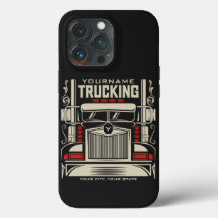 Case-Mate iPhone Case Personalized Trucking 18 Wheeler BIG Trucker