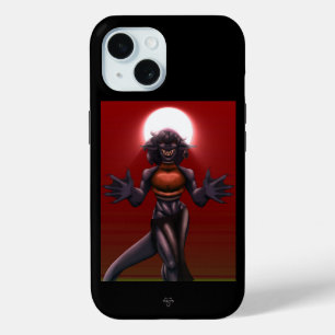 Coque Pour iPhone 15 Personnage de sorcier Maji Water Genasi Dark Fanta