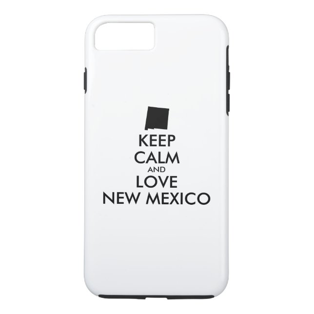 Coques Case-Mate iPhone Personnalisable CONSERVEZ CALME et AMOUR NOUVEAU M (Dos)