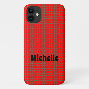 Case-Mate iPhone Case Personnalisable - Cool Hot Red Unique Motif