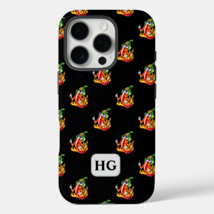 Coques iPhone 16 Pro Personnalisable Fier Fier Fier Pompier Chili