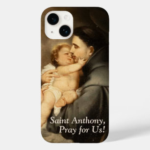 Coque Pour iPhone 14 Personnalisable Saint Anthony