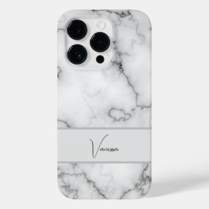 Coque Pour iPhone 14 Pro Personnalisation du Motif de marbre