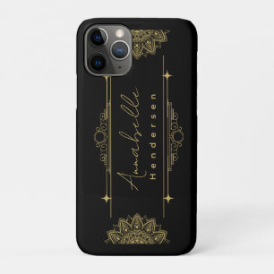 Case-Mate iPhone Case personnalisation The Elegante Gold & Black