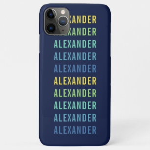 Case-Mate iPhone Case Personnalisé Ajouter Votre Nom Fun Color Gradient