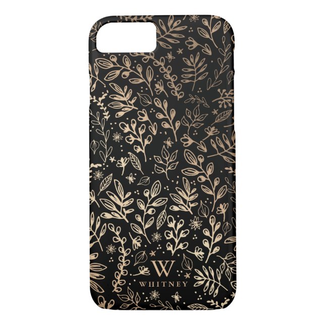Coques Case-Mate iPhone Personnalisé| Fleurs de récolte (Dos)