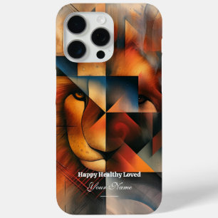 Coque iPhone 15 Pro Max Personnalisé : Majestic Lion iPhone 15 Promax Coqu