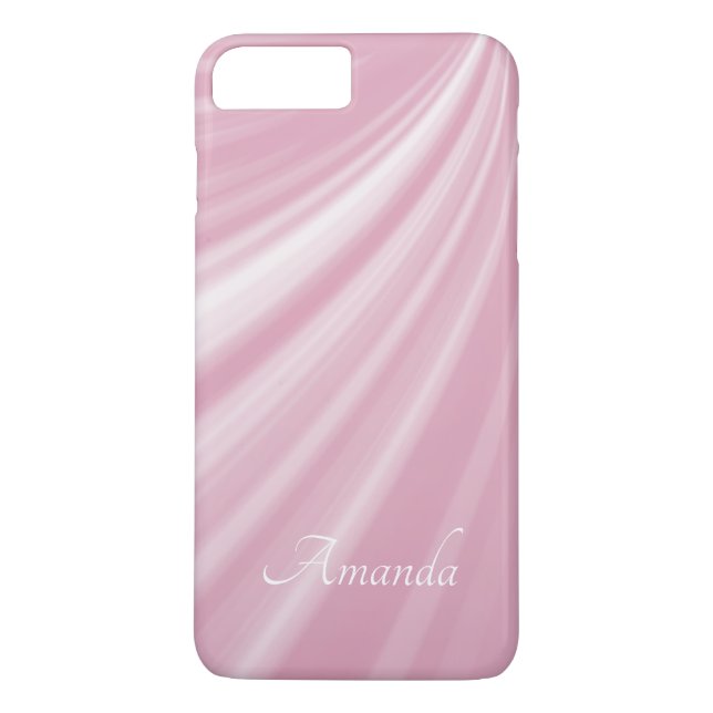 Coques Case-Mate iPhone Personnalisé Moderne Élégant Pâte Rose Pâle Rose (Dos)
