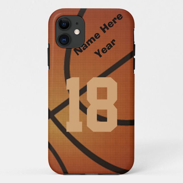 Coques Case-Mate iPhone Personnalisé Retro iPhone 5 Coques de basket-ball (Dos)