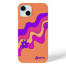Personnalisé Retro Orange, Rose, Violet