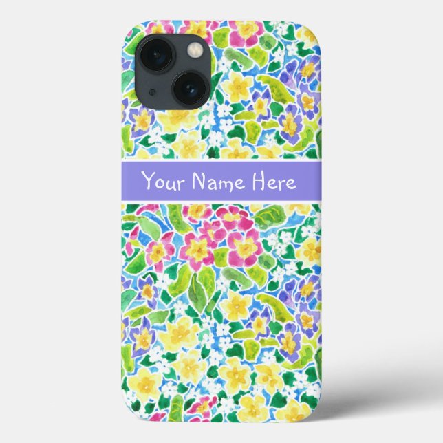 Coques Case-Mate iPhone Personnalisé rose, bleu, jaune primeurs iPhone 6 C (Verso)