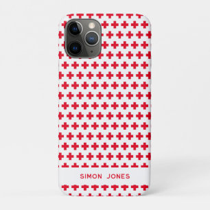 Case-Mate iPhone Case Personnalisé Simple Motif Croix-Rouge Médicale
