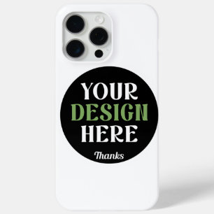 Coque iPhone 15 Pro Max personnalisé, unique, élégant et minimaliste hersh