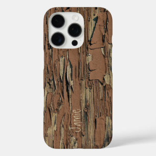 Coques iPhone 16 Pro Personnalisé Vieux Bois Pays Chic