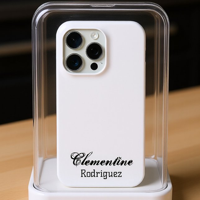 Coques Case-Mate iPhone Personnalisé Votre Nom modèles 11-15 (Créateur téléchargé)