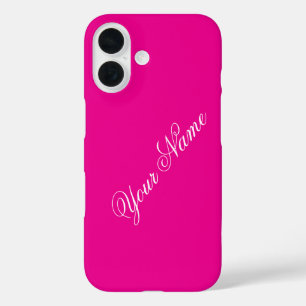 Coque Pour iPhone 16 Personnaliser Avec Votre Nom