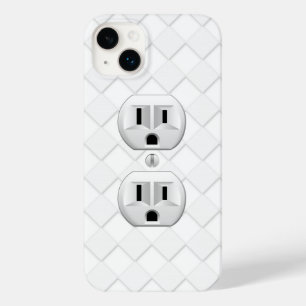 Coque Pour iPhone 14 Plus Personnaliser d'amusement de la prise de courant é