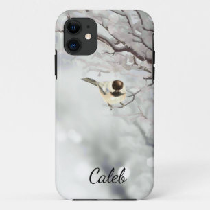 Case-Mate iPhone Case Personnaliser d'oiseaux de chickadee cute