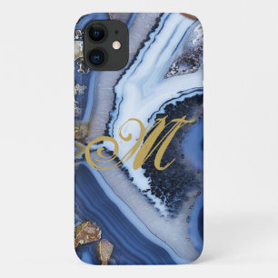 Case-Mate iPhone Case Personnaliser Gold Blanc Bleu Marbre Téléphone Boî