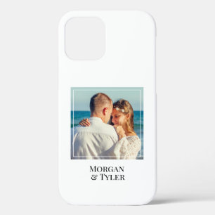 Case-Mate iPhone Case Personnaliser la photo et les noms du couple, Carr