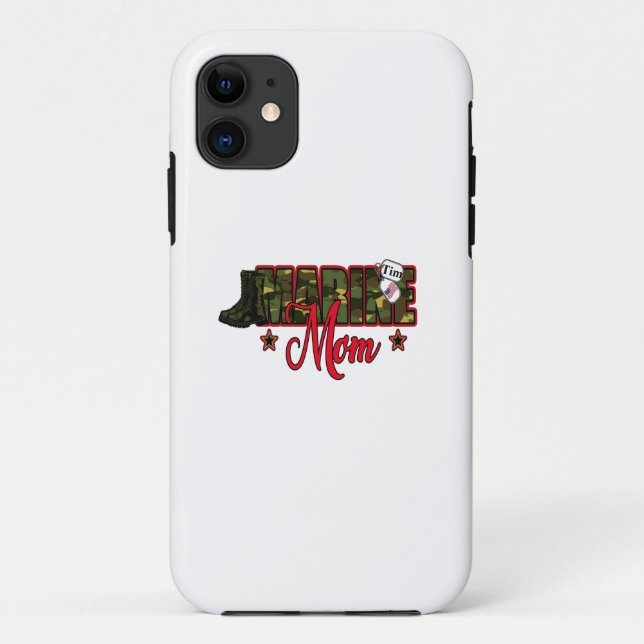 Coques Case-Mate iPhone Personnaliser Marine Maman avec le chien Balise (Dos)