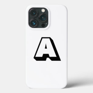 Case-Mate iPhone Case Personnaliser, personnaliser alphabet premier mono