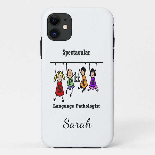 Coques Case-Mate iPhone Personnaliser spectaculaire des orthophonistes (Dos)
