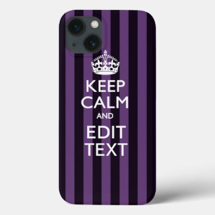 Coques Pour iPhone Personnalisez-le Conserver le calme de votre texte