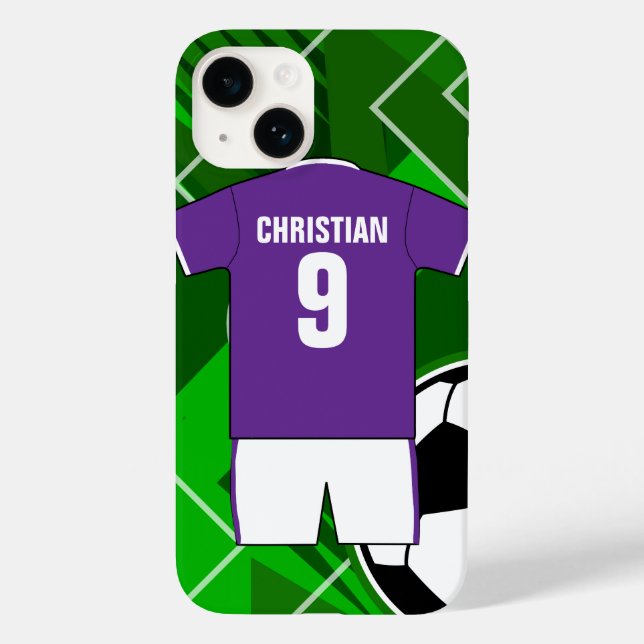 Coques Case-Mate iPhone Personnalité de Soccer Jersey (Verso)