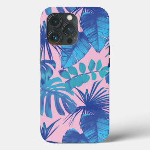 Case-Mate iPhone Case Personnalité du film tropical rose et bleu