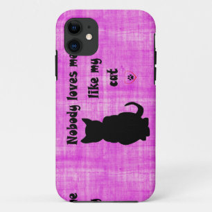 Coques Pour iPhone Personne Ne M'Aime Comme Mon Chat