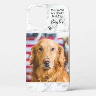 Case-Mate iPhone Case Pet Photo Stylish Marble Modern Dog Cat