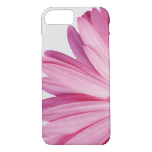 Coque iPhone 7 Pétales de marguerite rose - Super mignonne