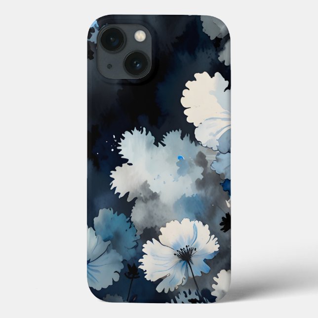 Coques Case-Mate iPhone Petals d'Indigo (Verso)