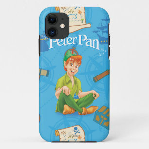 Coques Pour iPhone Peter Pan assis