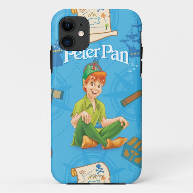 Coques Case-Mate iPhone Peter Pan assis (Dos)