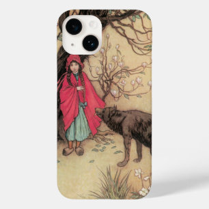 Coques Pour iPhone Petit chapeau rouge vintage par Warwick Goble