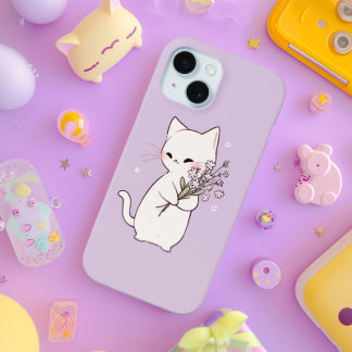 Coque Pour iPhone 15 Petit chat mignon