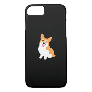 Coque iPhone 8/7 Petit chiot de sourire mignon de corgi