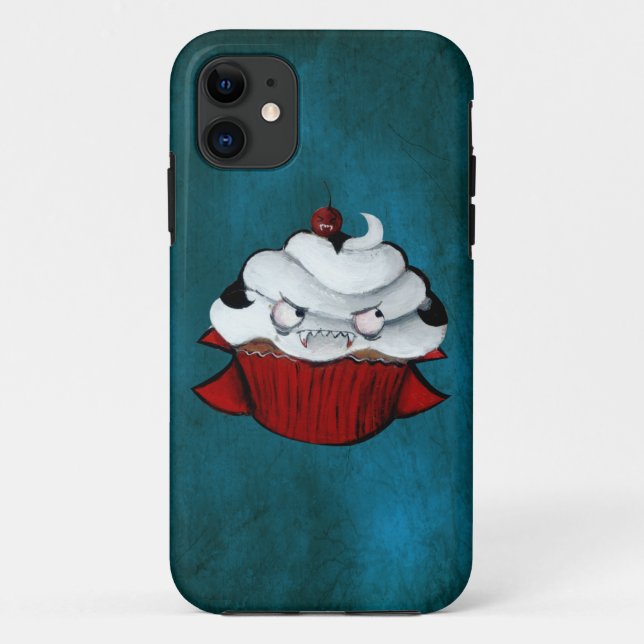 Coques Case-Mate iPhone Petit gâteau doux de vampire (Dos)