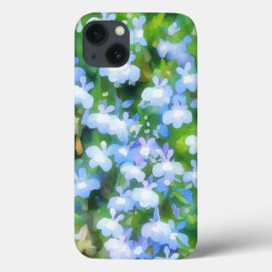 Case-Mate iPhone Case Petit Jardin à fleurs bleu doux Boîtier téléphoniq