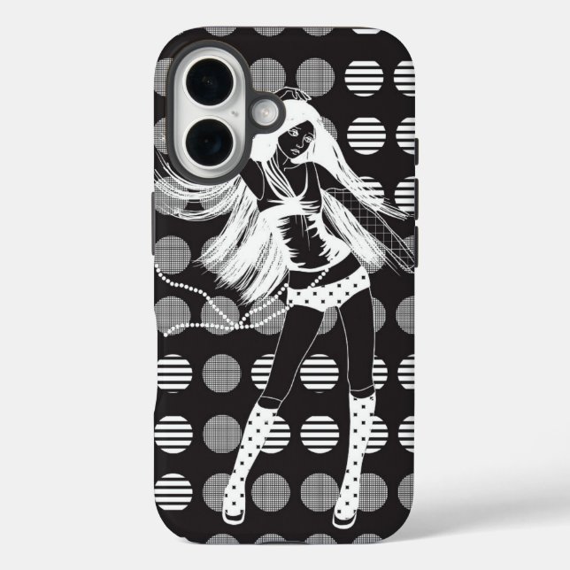 Coques Case-Mate iPhone petite amie dansante dans le noir (Verso)