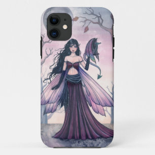 Coque Case-Mate Pour iPhone Petite bête Purple Fairy et Dragon Fantasy Art