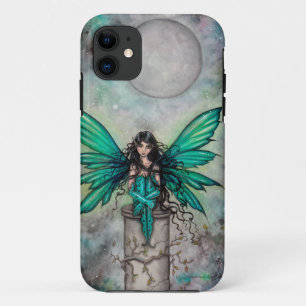 Coque Case-Mate Pour iPhone Petite Fée Verte Gothique Fantaisie Artistique Fée