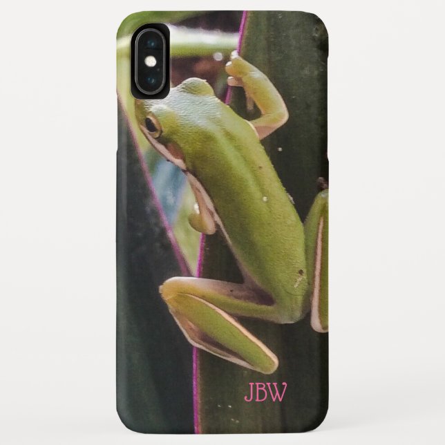Coques Case-Mate iPhone Petite grenouille dans le jardin (Dos)