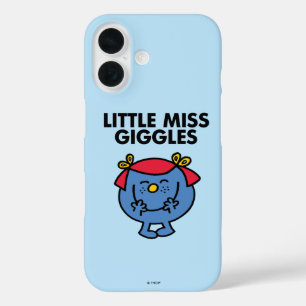 Coque Pour iPhone 16 Petite Miss Giggles   Lettres noires